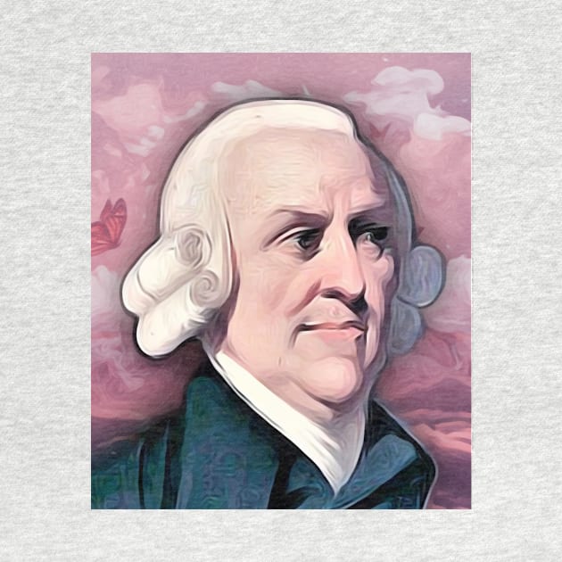 Adam Smith Portrait | Adam Smith Artwork 2 by JustLit